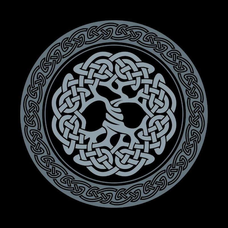 Tree in classical Celtic style, ver. 2