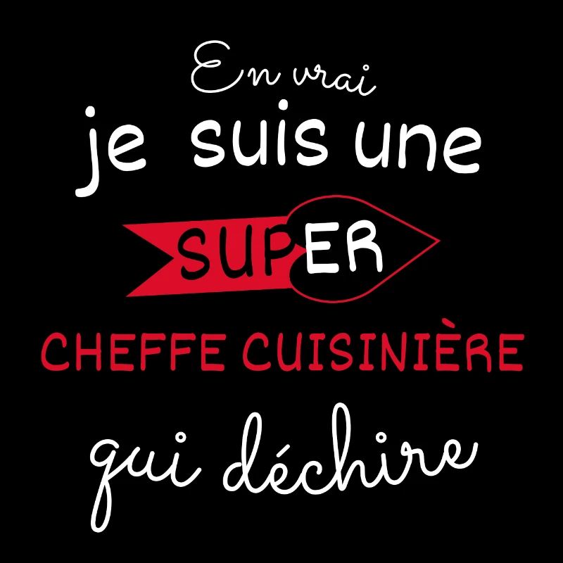 Super Cheffe cuisinière qui déchire