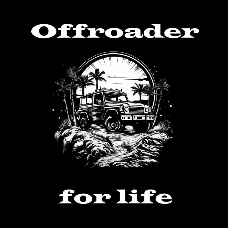 Offroader pour la vie blanc