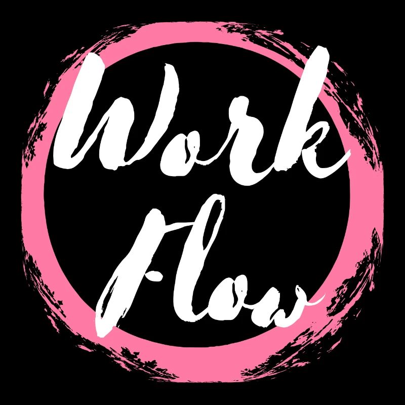 Work Flow Productivity Focus Motivation Shirt