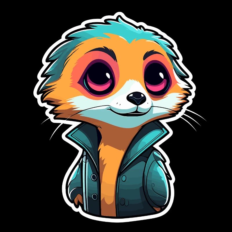 Dessin de suricate