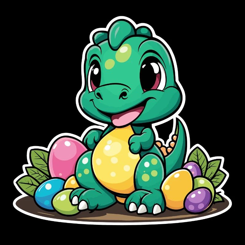 Dinosaur Easter Eggs Easter