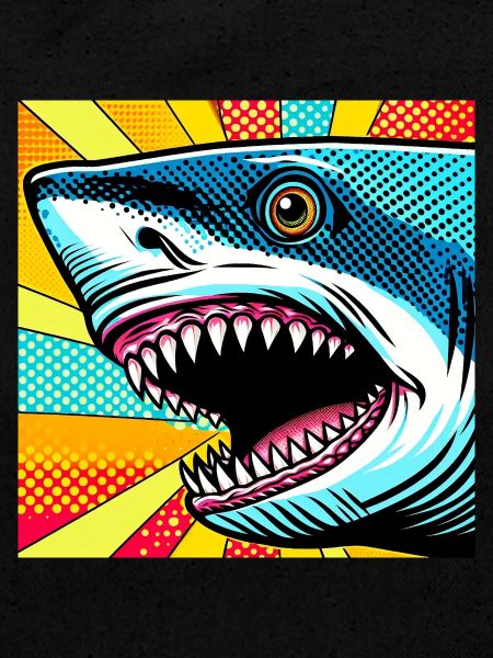 Requin Pop Art