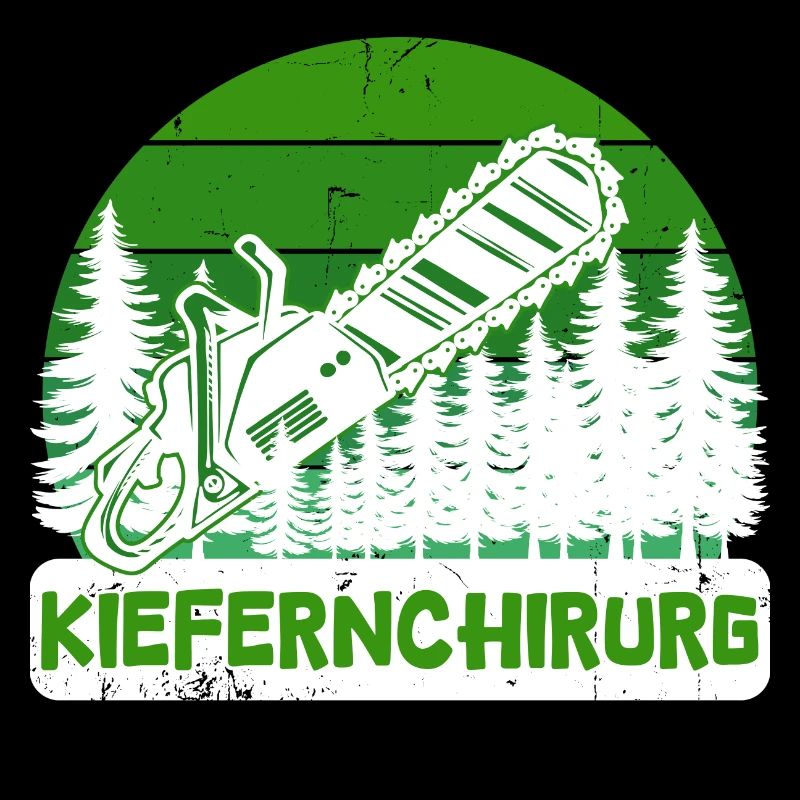 Lumberjack Tree Chainsaw Statement Woodwork