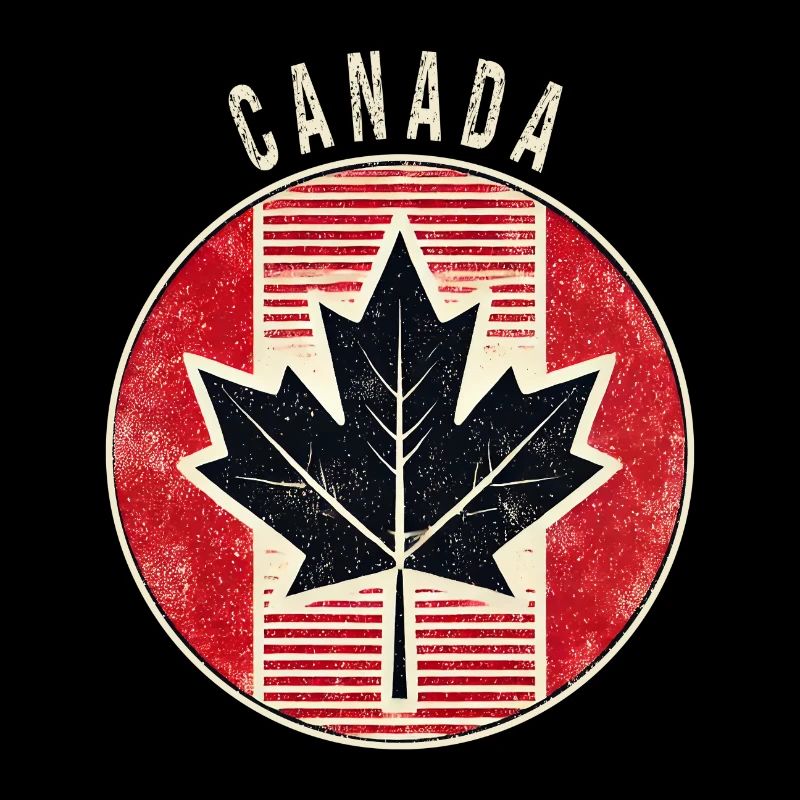 Motif de feuille d'érable du Canada