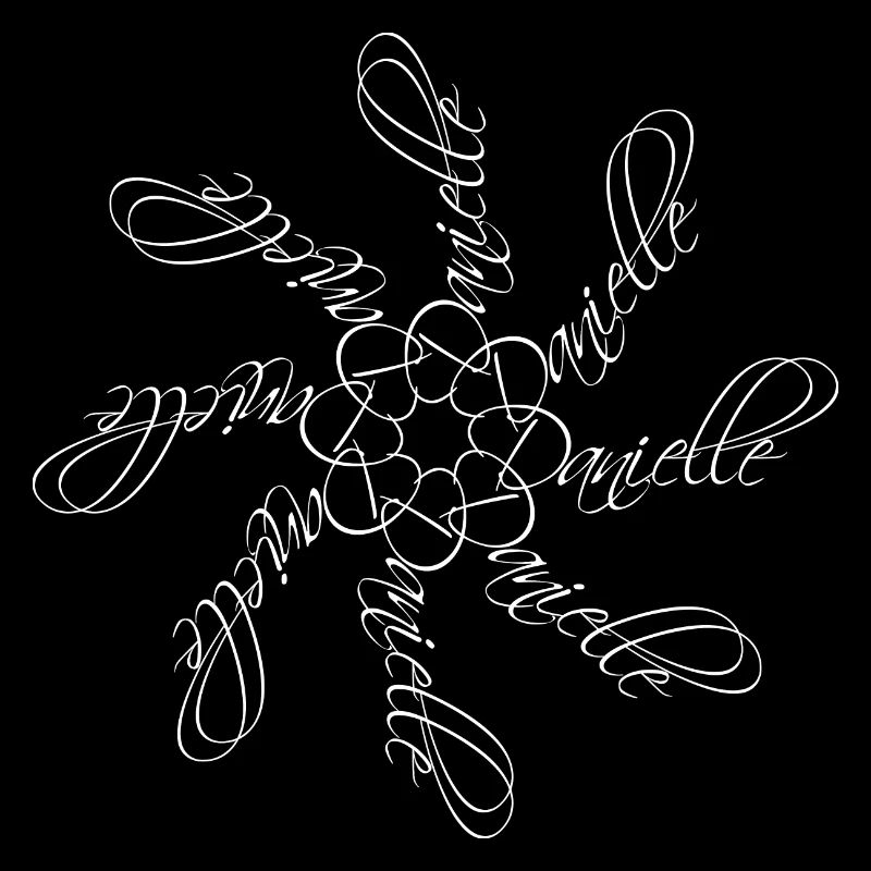 Danielle Name Mandala