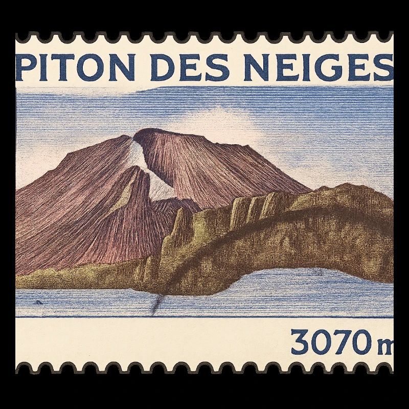 Timbre Piton des Neiges