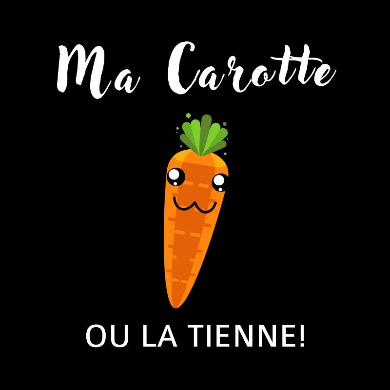 Meine lächelnde Karotte oder deine