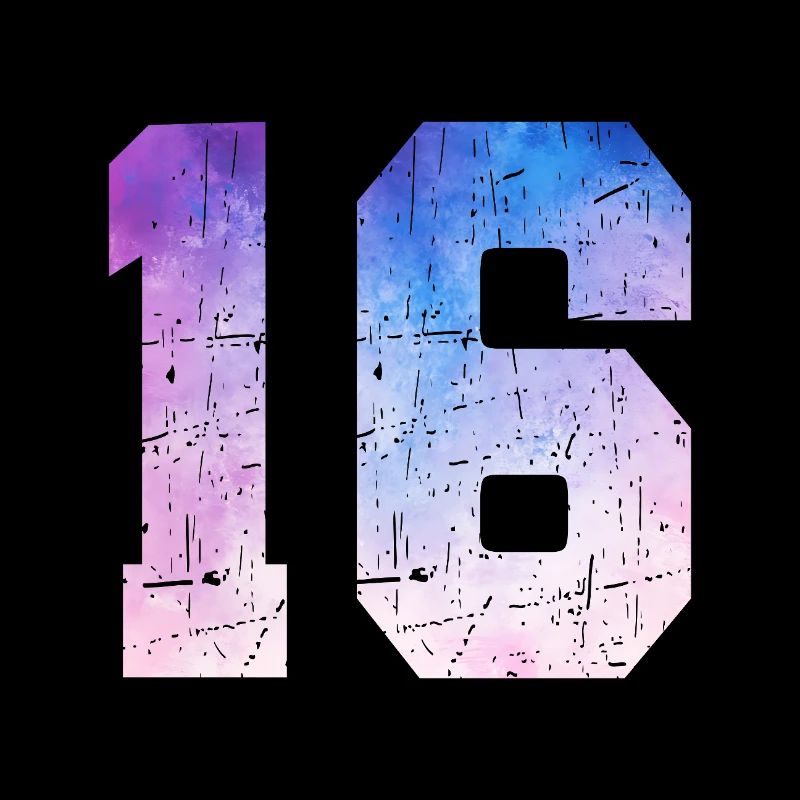 numéro 16 – Cadeau anniversaire 16 ans