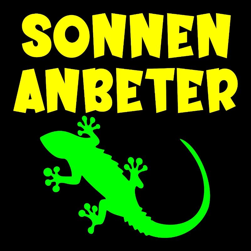 Sonnenanbeter Eidechse - Sommer Sonne