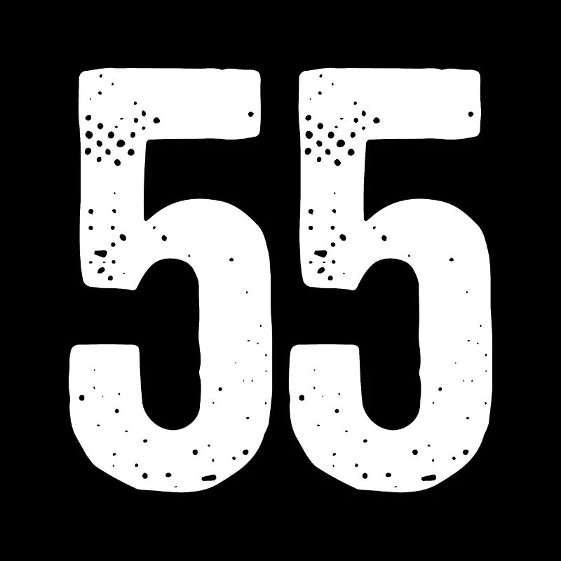 55 numéros blancs