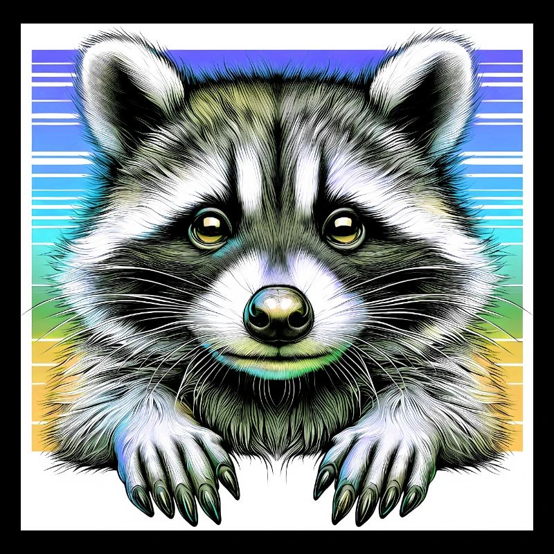 Waschbär