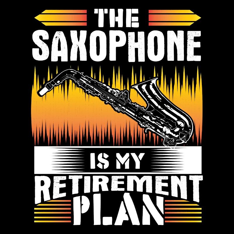 Saxophone Wind Instrument Musical Gift