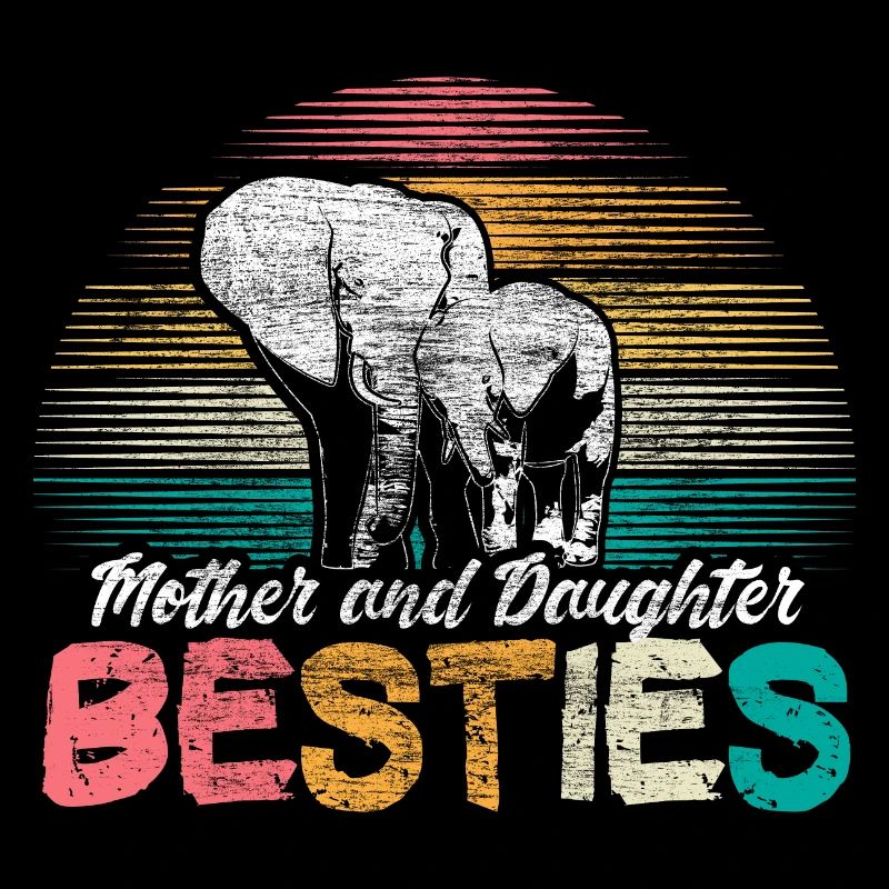 Mutter Tochter Beste Freunde