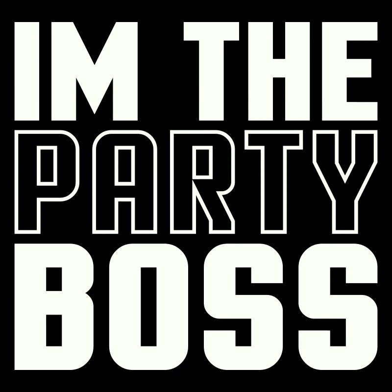 Ich bin der Party Chef
