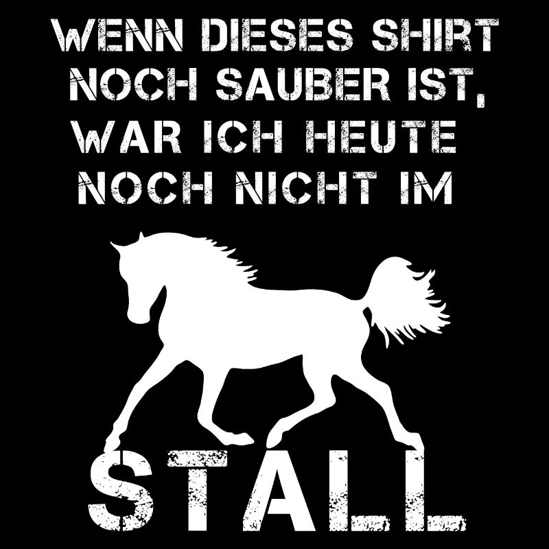 Pferd Lustiger Spruch Reiterin Geschenkidee