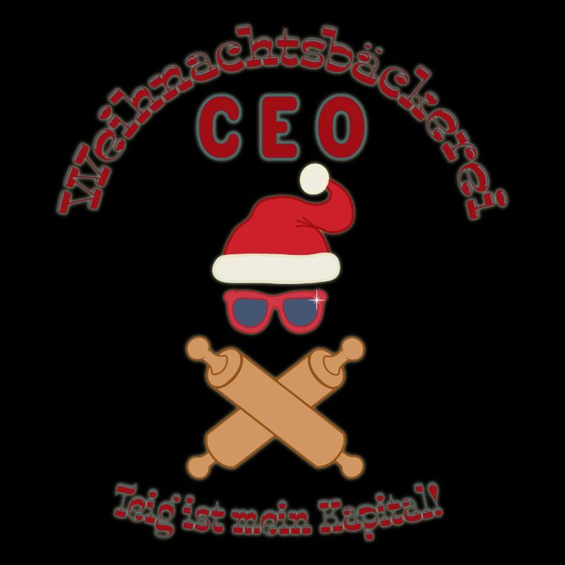CEO in the Christmas bakery