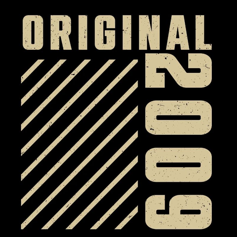Original 2009 Authentic 2009 Vintage Bursdag