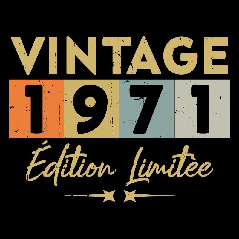 Vintage 1971 Édition Limitée