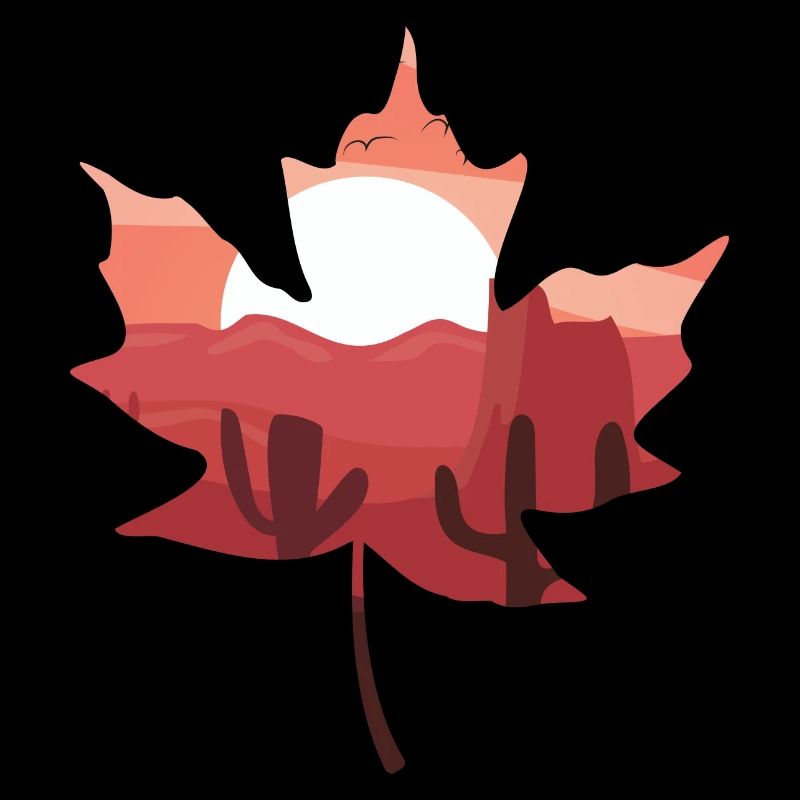 Leaf landscape