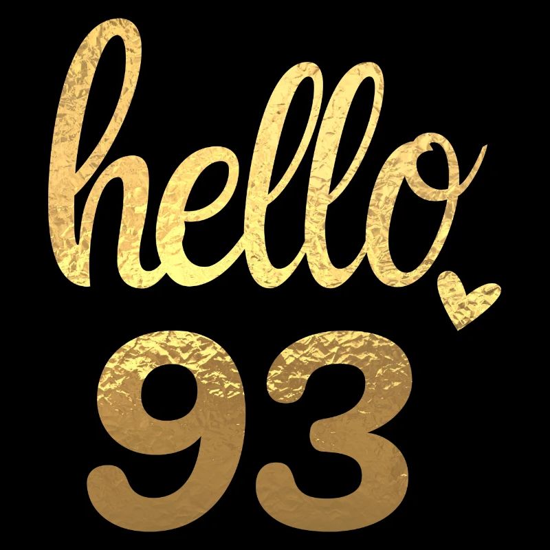 Hello 93 doré