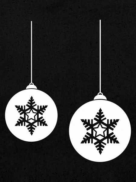 Weihnachtskugel stern 2