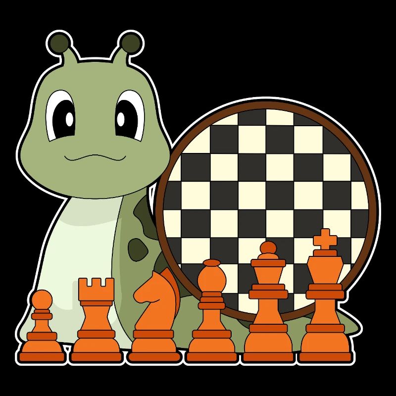 Snail Chessboard Chess Board Game