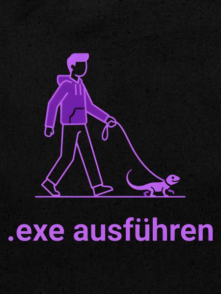 .exe ausführen ADMIN Lila