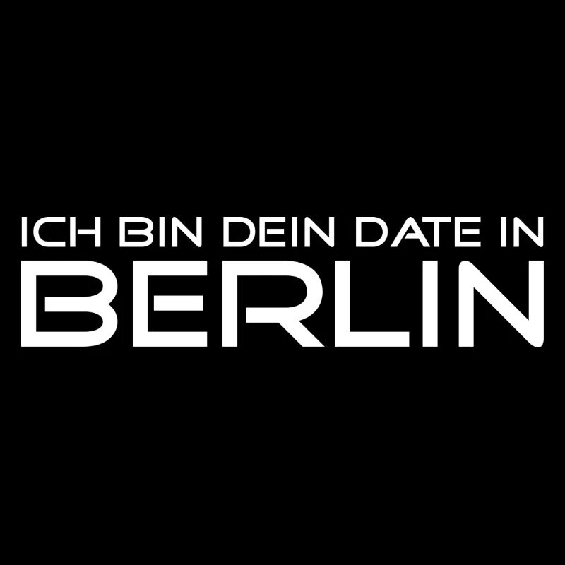 Ich bin dein Date in Berlin - Weiss