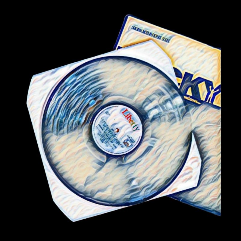 Disque vinyle avec pochette