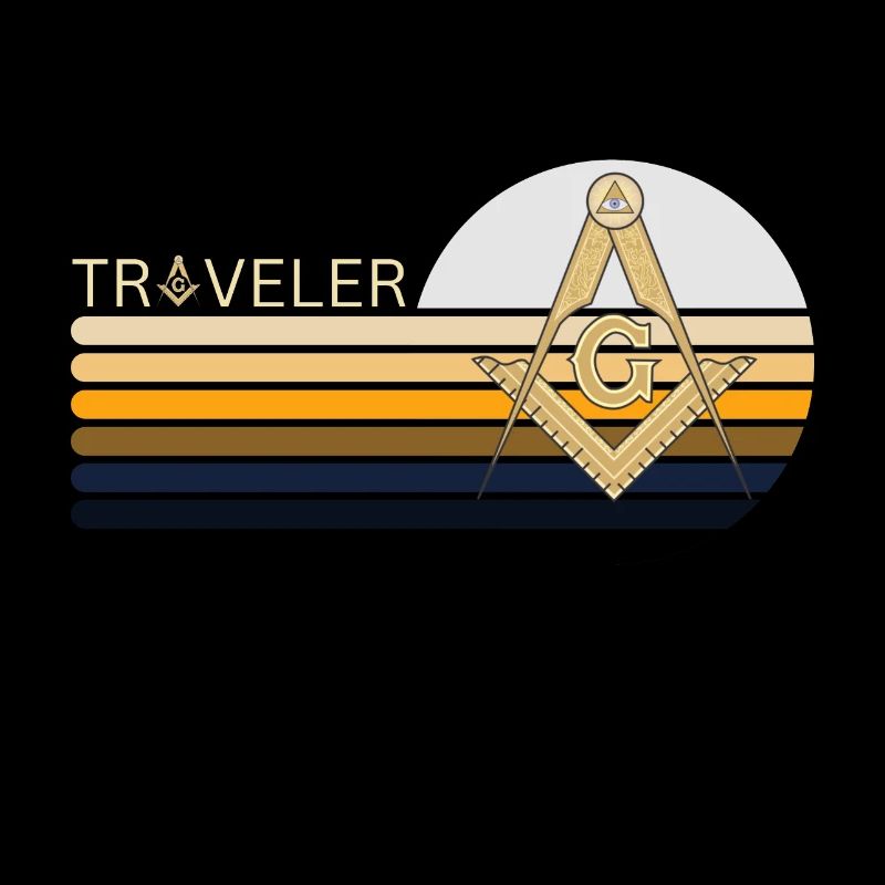 Freemasons Freemasonry Compass Tshirt