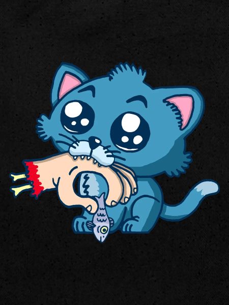 Gourmet kitten