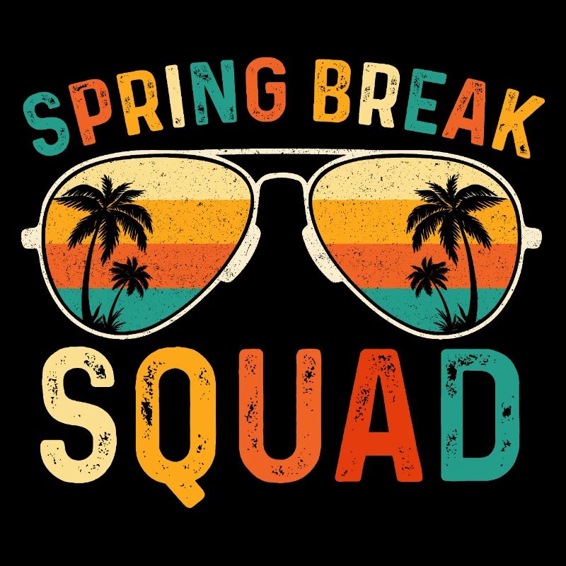 Spring Break Squad Girls Trip Beach Cruise 2026