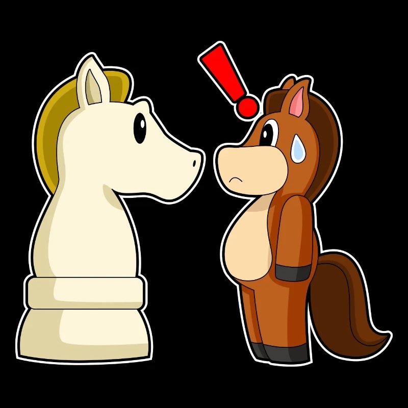 Pièce d’échecs Chevalier Cheval d’échecs