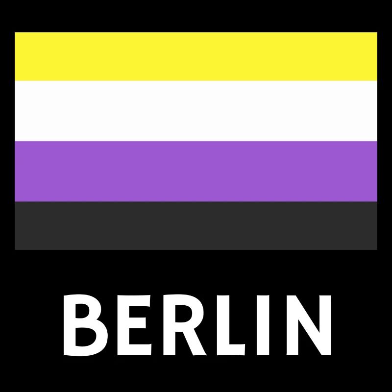 Non binary Pride Flag Berlin