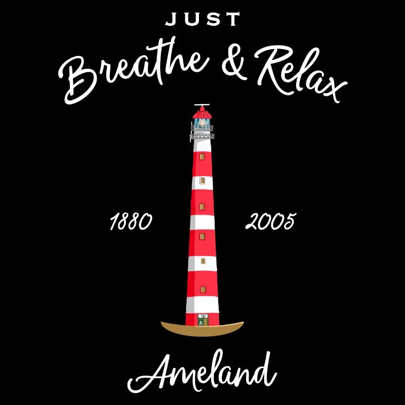 Phare sur l’île d’Ameland, Pays-Bas