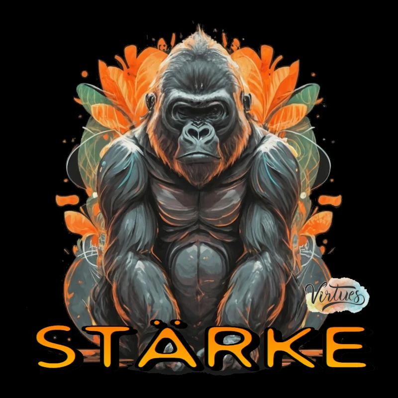 Werte mit Tieren: Stärke