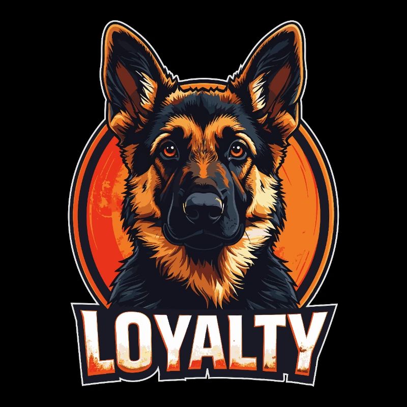 Loyalty – Deutscher Schäferhund Design