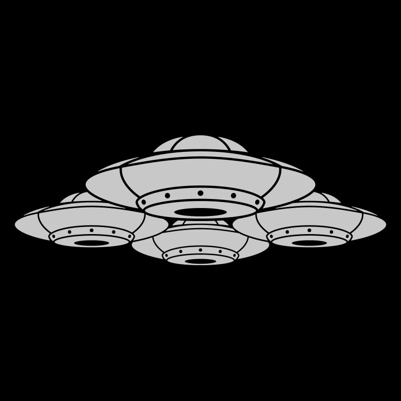 Group Squadron many UFOs