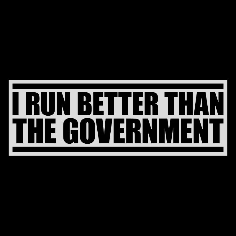 run better than government