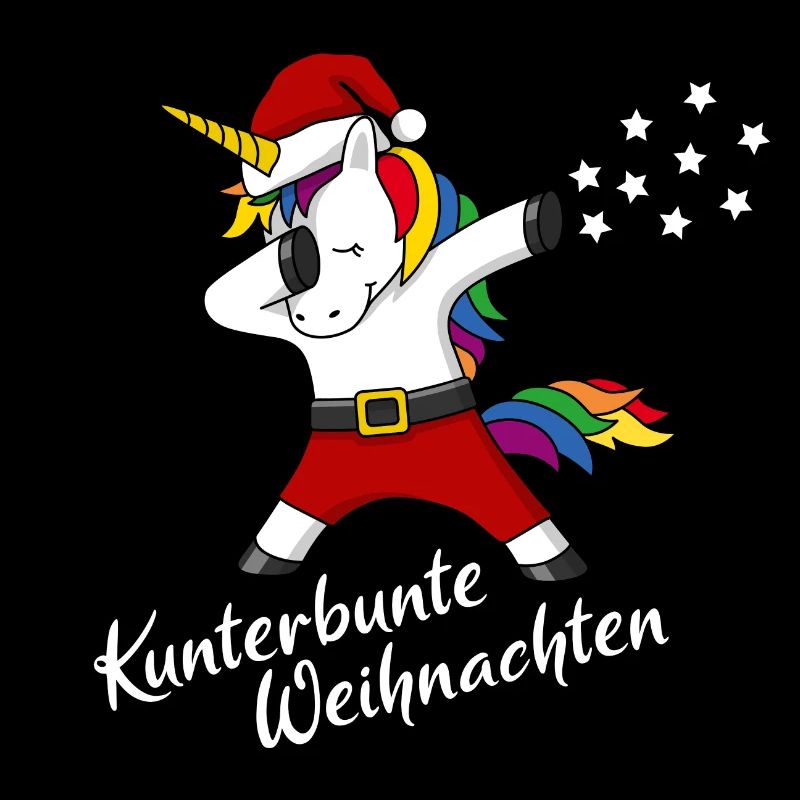 kunterbunte Weihnachten Einhorn dabing Geschenk