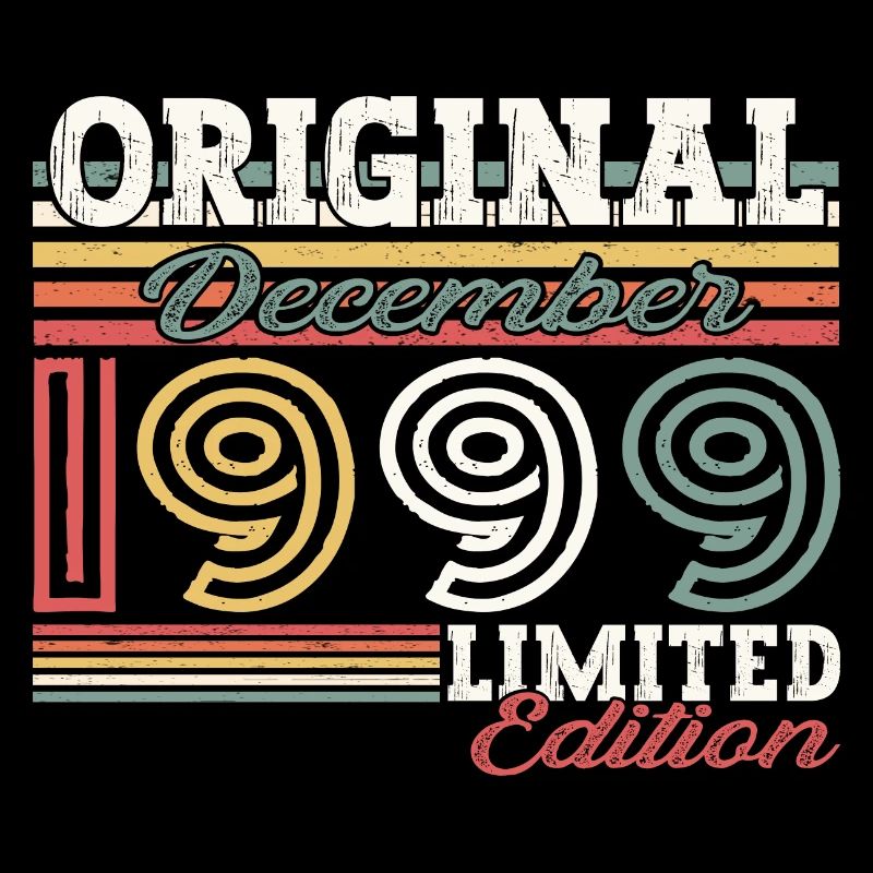 December Born 1999 23rd birthday gift