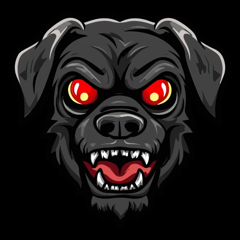 Hund Halloween Zombie