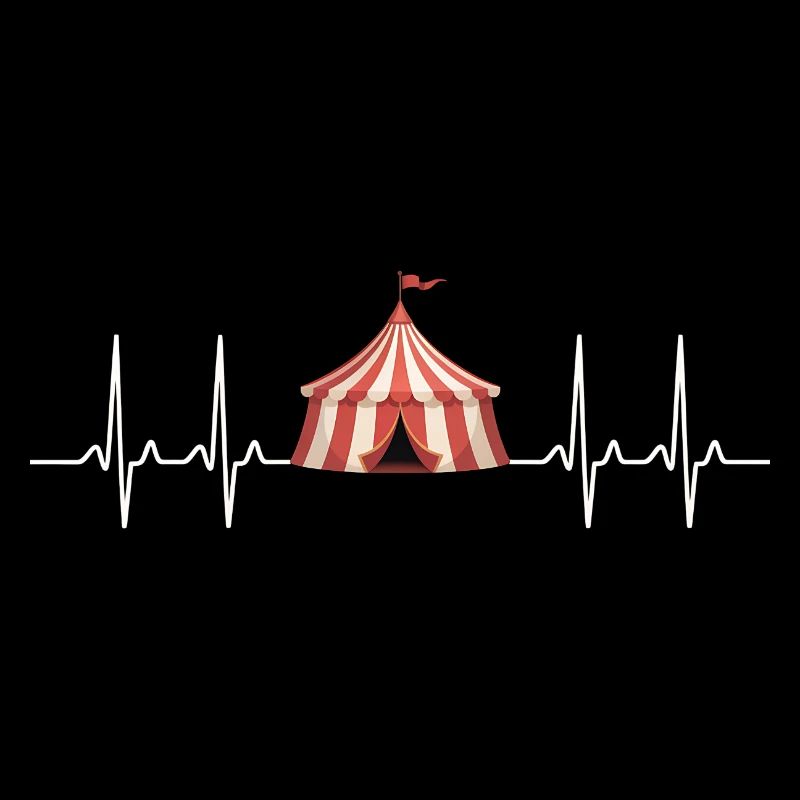 Amant de cirque idée de cadeau d'artiste de cirque