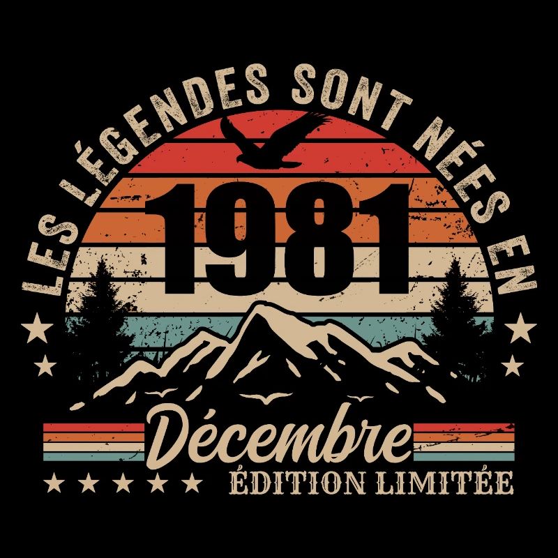 Rétro Décembre 1981 - Cadeau 44 Ans
