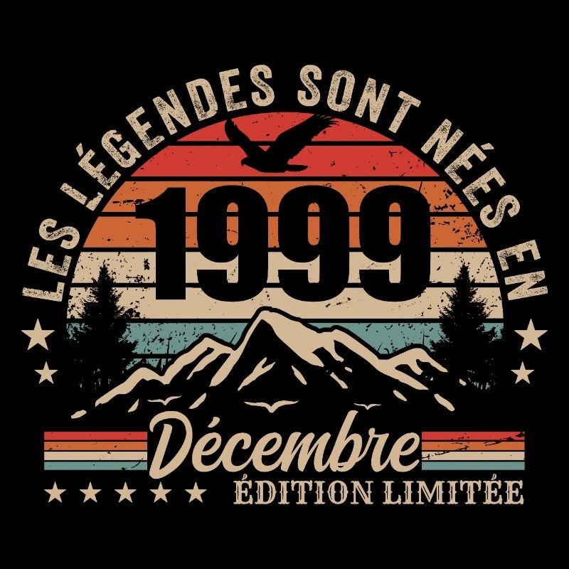 Retro December 1999 - 26 Years Gift