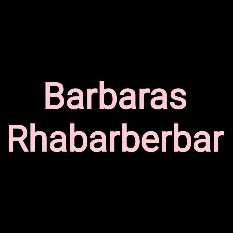 Bar à la rhubarbe de Barbara