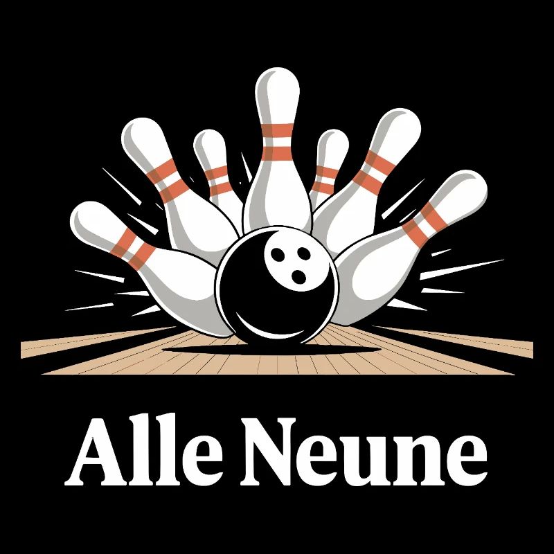Alle Neune Bowling Spaß