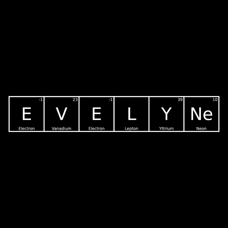 Evelyne Name First Name Chemistry Periodic Table Element
