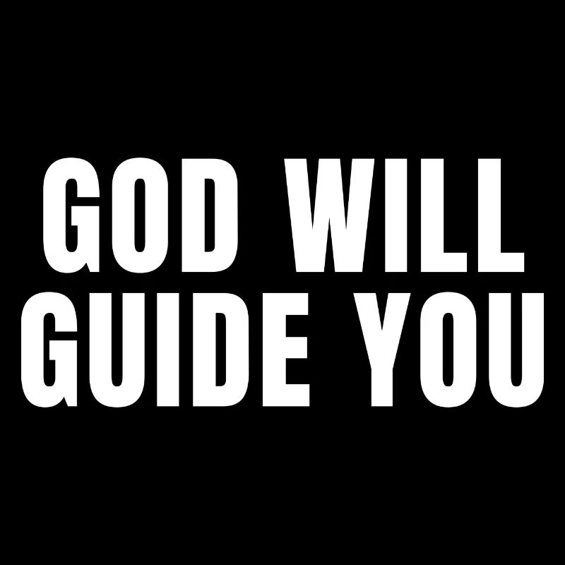 God Will Guide You - Christian Quotes